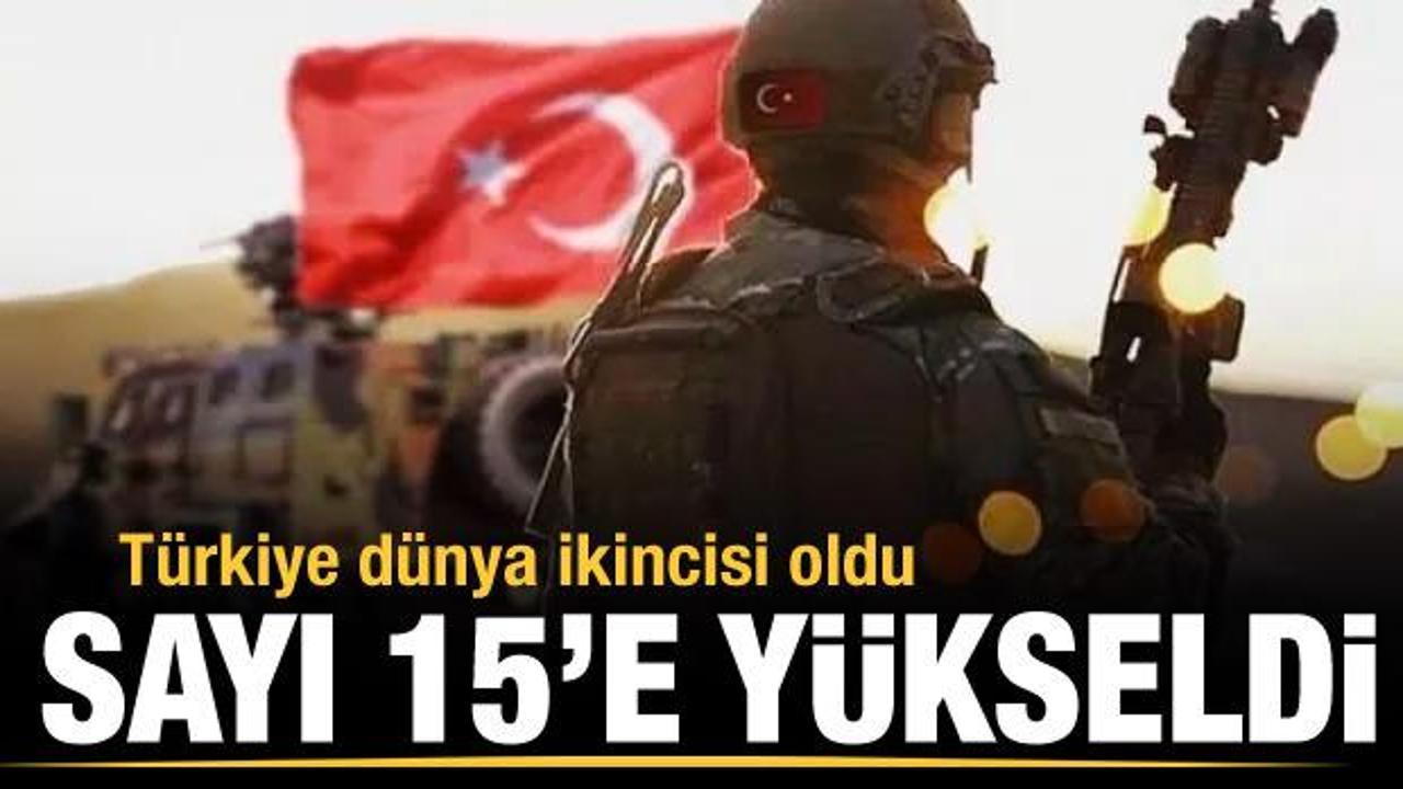 TSK, yurt dışında en aktif ikinci ordu
