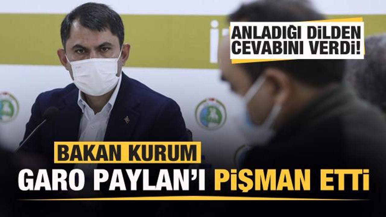 Murat Kurum’dan HDP’li vekile sert cevap