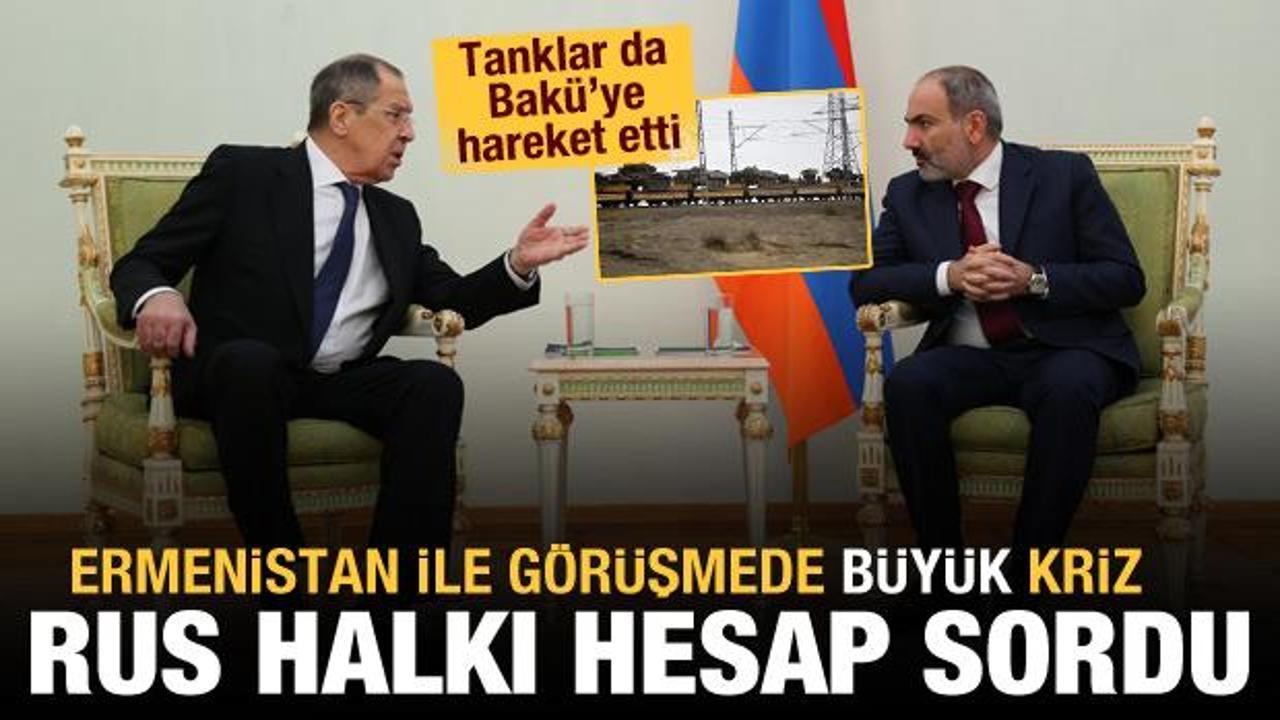 Rusya-Ermenistan görüşmesinde büyük krizi! Rus halkı hesap sordu
