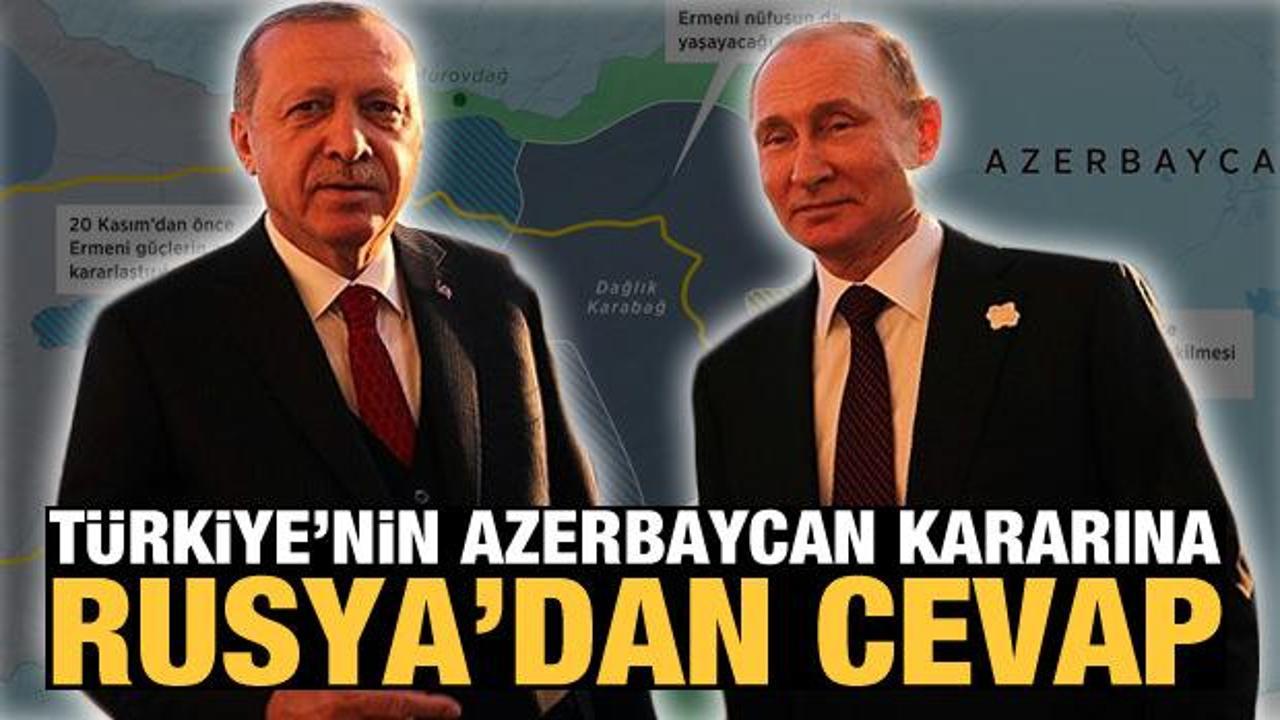 Türkiye'nin 'Azerbaycan'a asker gönderme' kararına Rusya'dan cevap