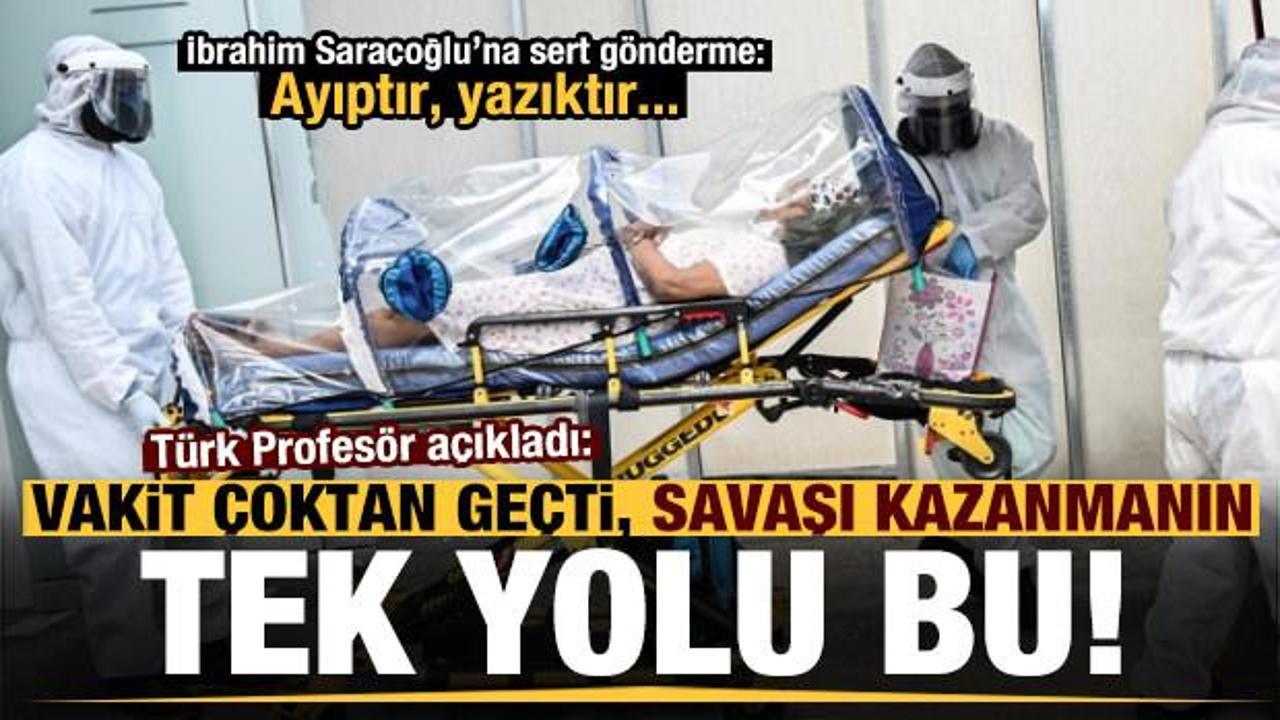 Prof. Müftüoğlu'ndan adaçayı-ebegümeci öneren Saraçoğlu'na sert gönderme