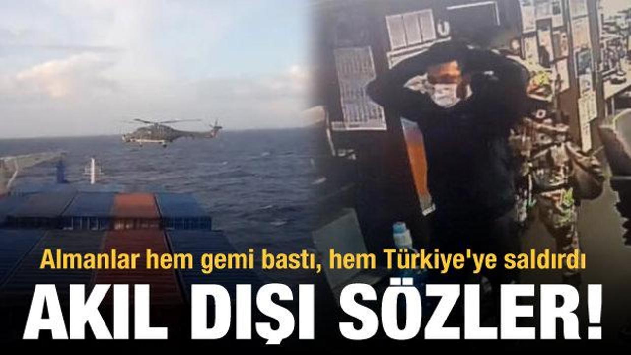 Alman basını, Türk gemisini basan askerlerini aklayıp Türkiye'ye saldırdı