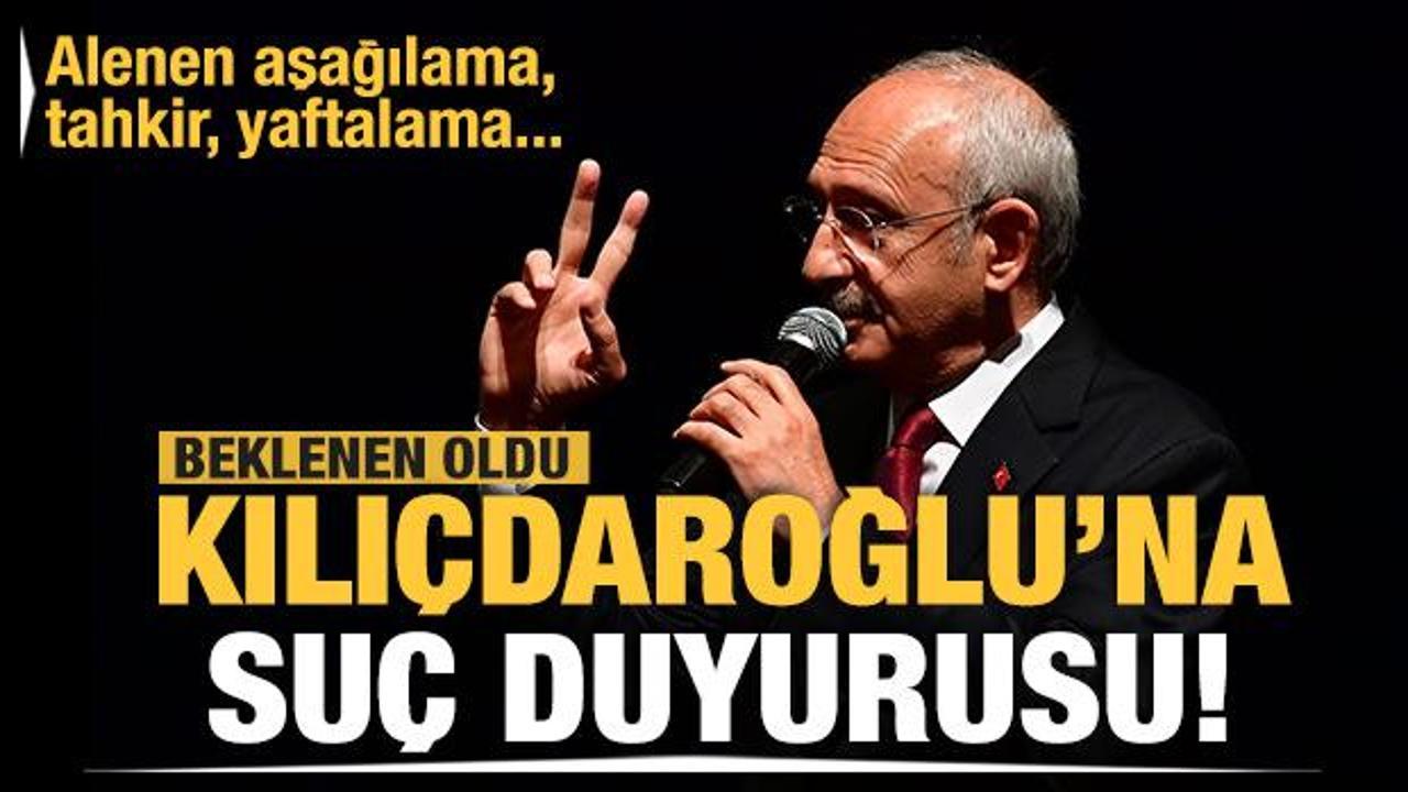 Eğitim-Bir-Sen'den Kılıçdaroğlu'na suç duyurusu