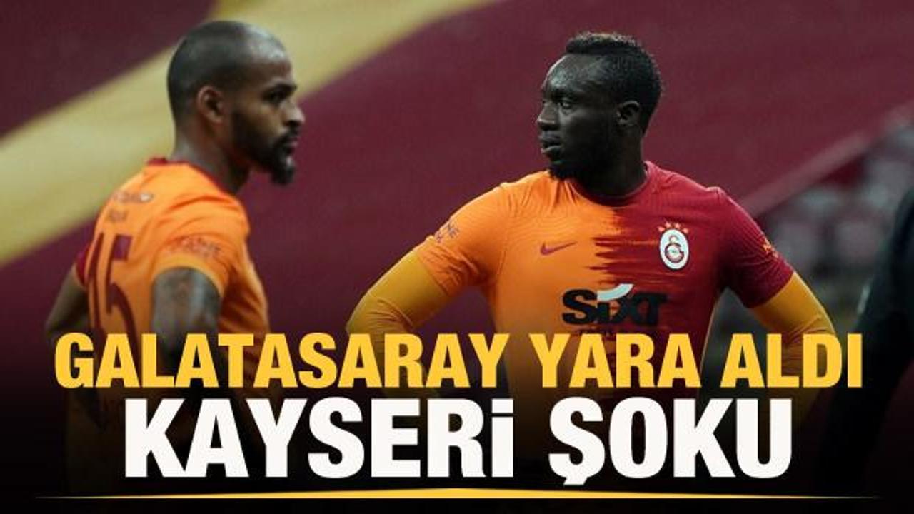 Galatasaray yara aldı
