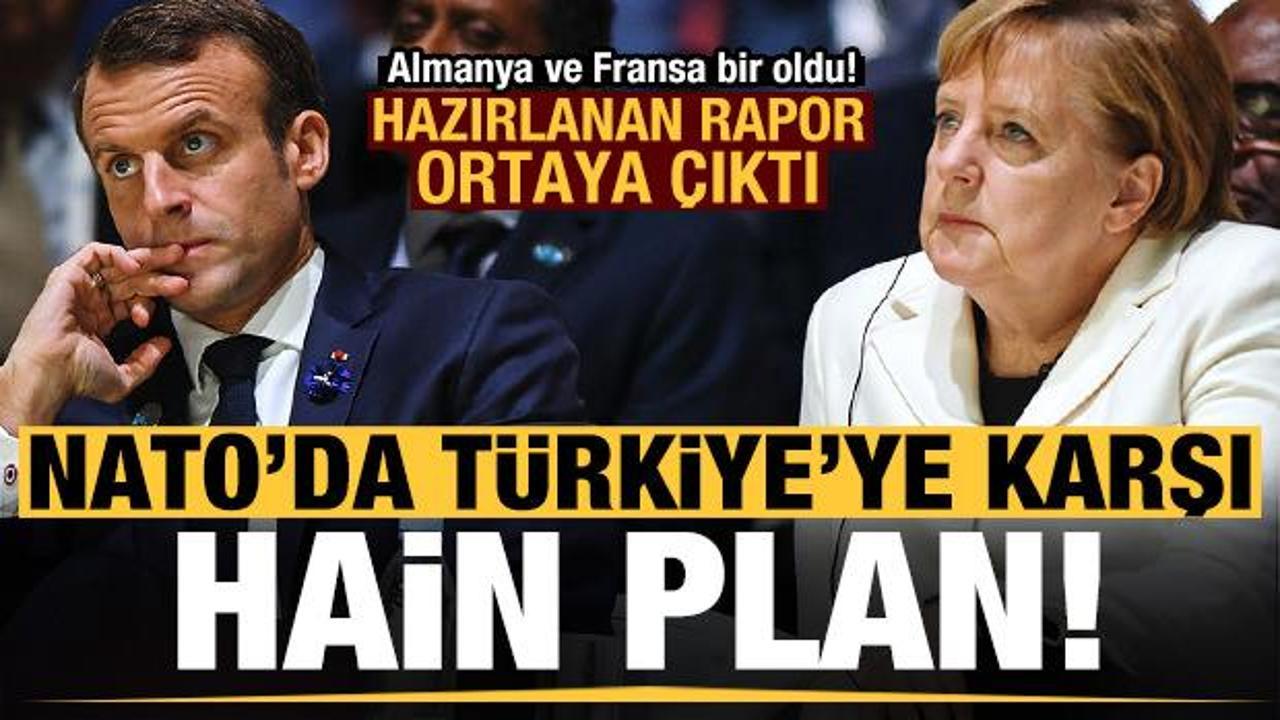 NATO'da Türkiye'ye karşı hain plan! Almanya ve Fransa bir oldu...