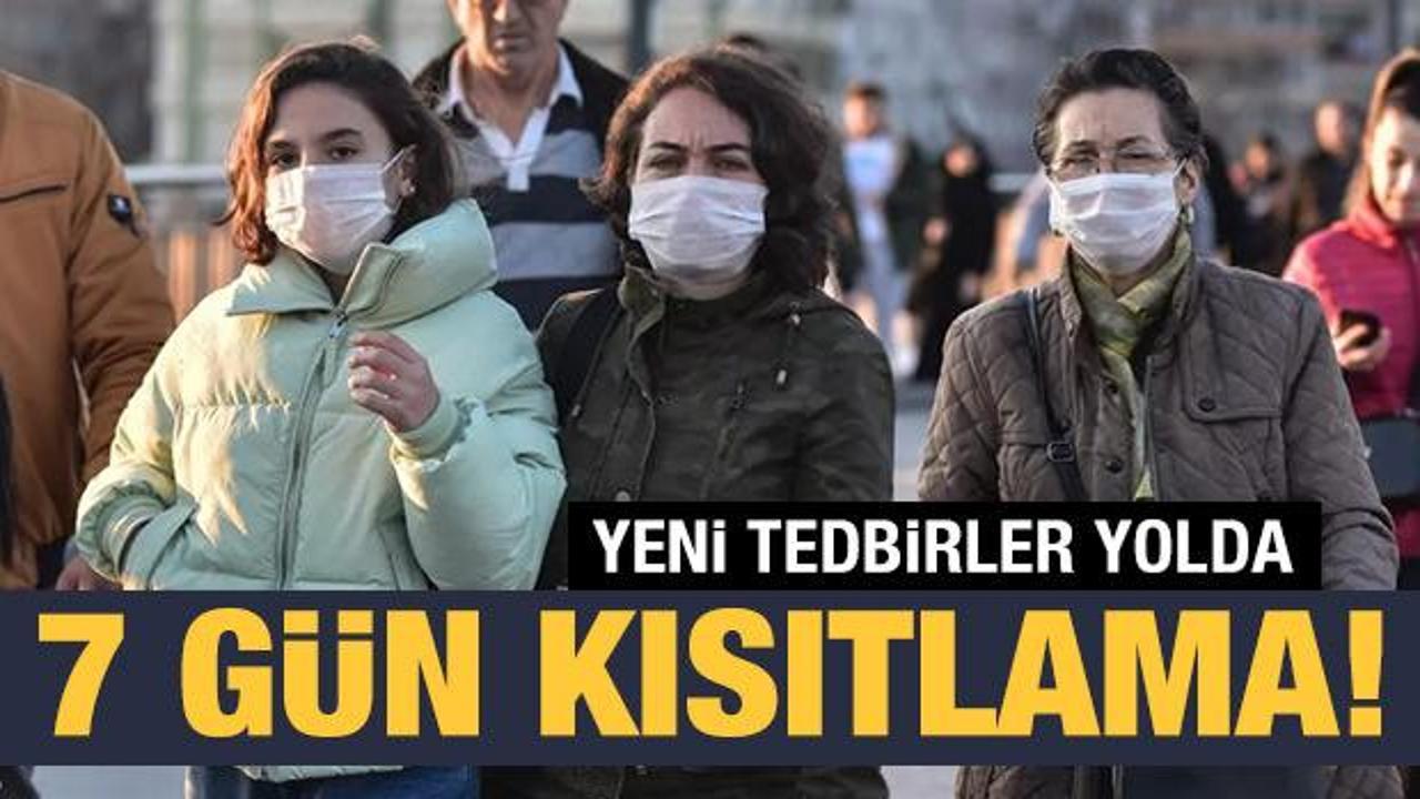 Sokak kısıtlaması 7 g&uuml;ne yayılabilir