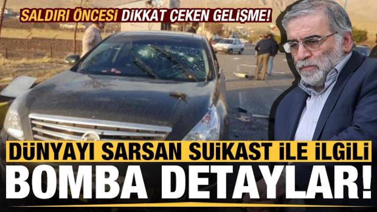 Tahran'daki dünyayı sarsan suikast ile ilgili bomba detaylar!