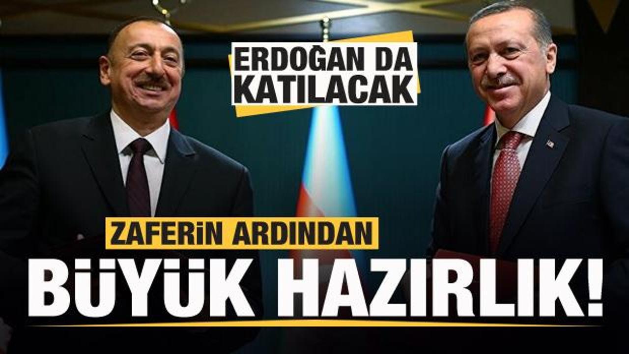 Azerbaycan'da büyük hazırlık! Başkan Erdoğan da katılacak
