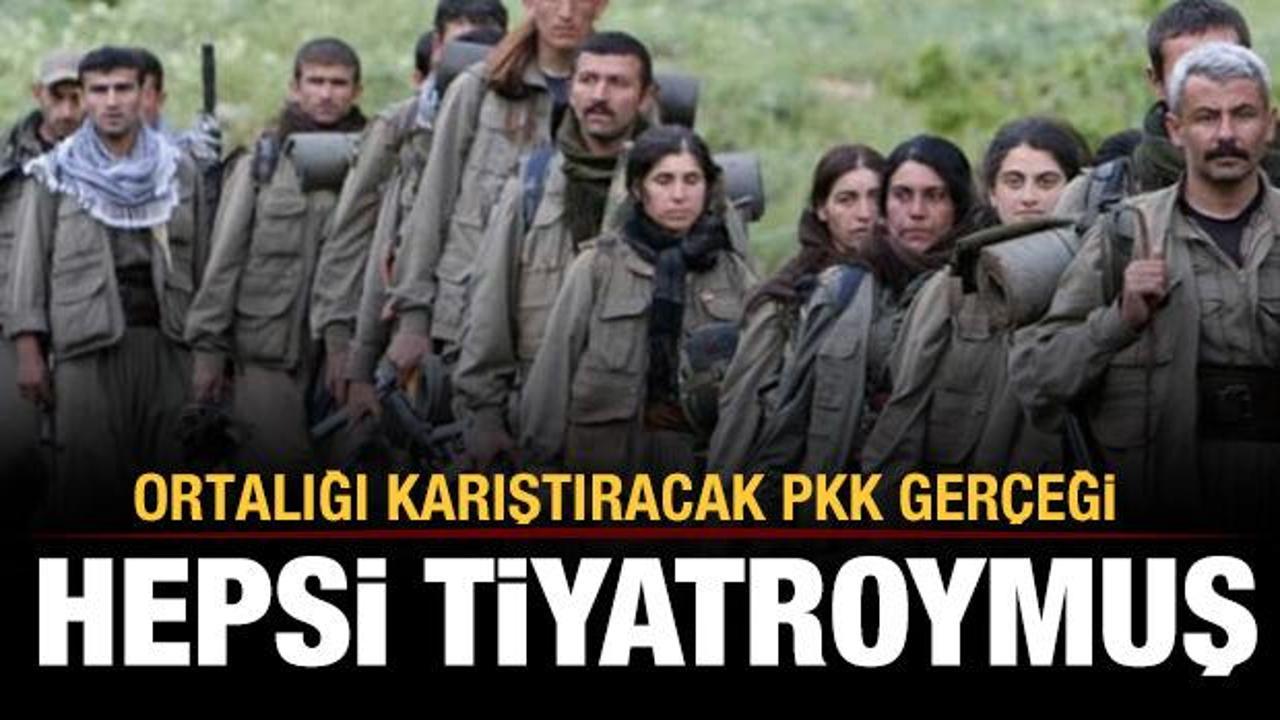 PKK çekilmedi tiyatro oynanıyor