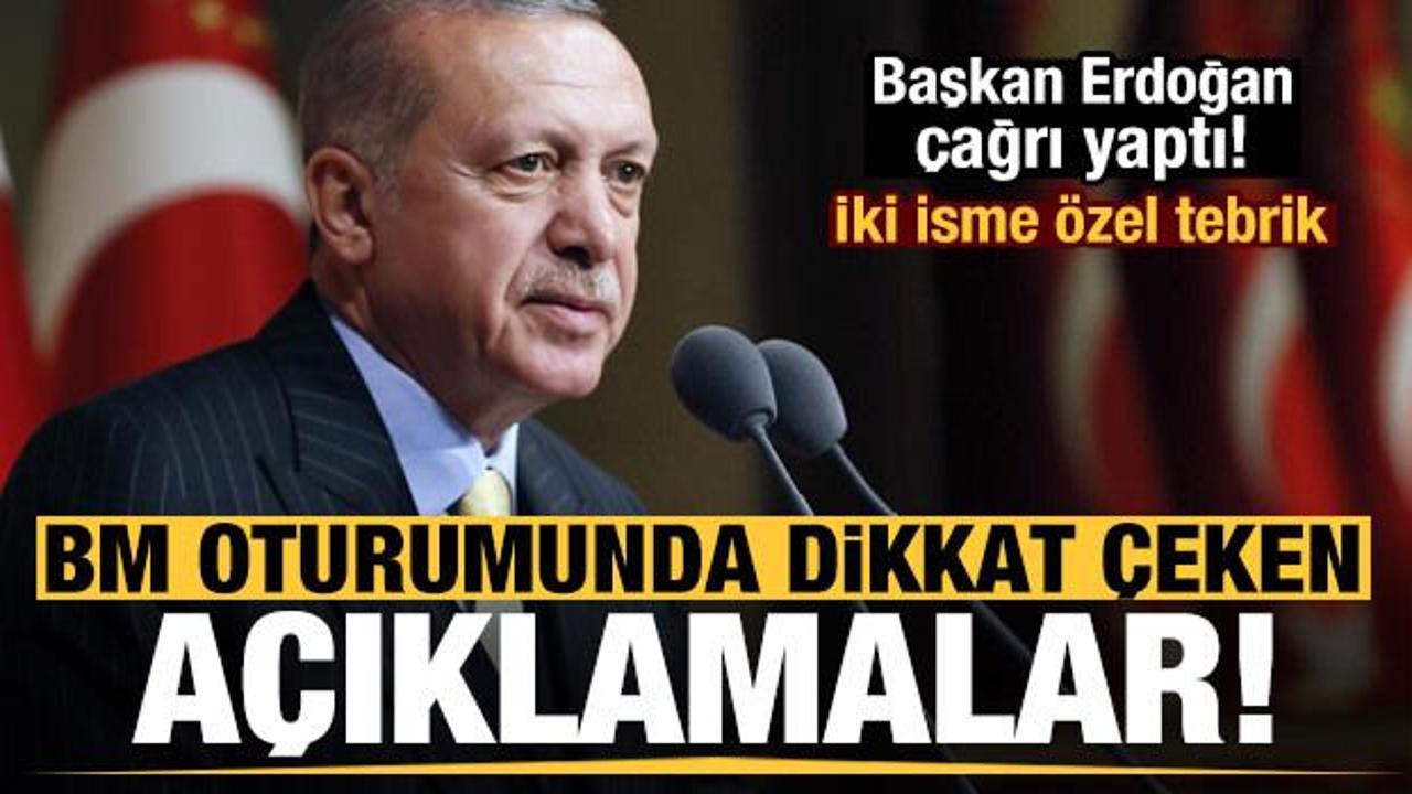 Erdoğan'dan BM oturumunda dikkat çeken açıklamalar!