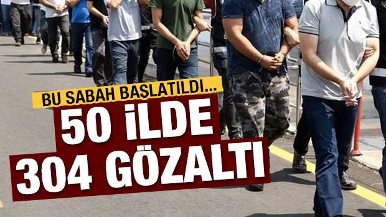50 ilde operasyon! &Ccedil;ok sayıda g&ouml;zaltı kararı
