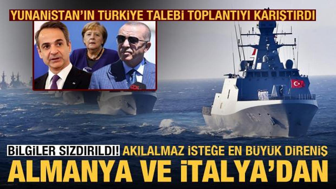 Kathimerini: Yunanistan'ın Türkiye talebine en güçlü direnişi Almanya ve İtalya gösterdi
