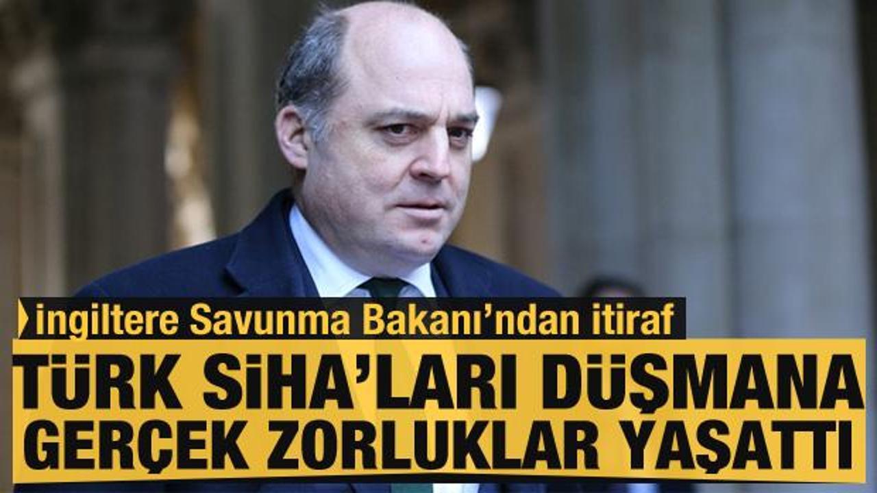 İngiliz bakandan T&uuml;rk İHA'larına &ouml;vg&uuml;