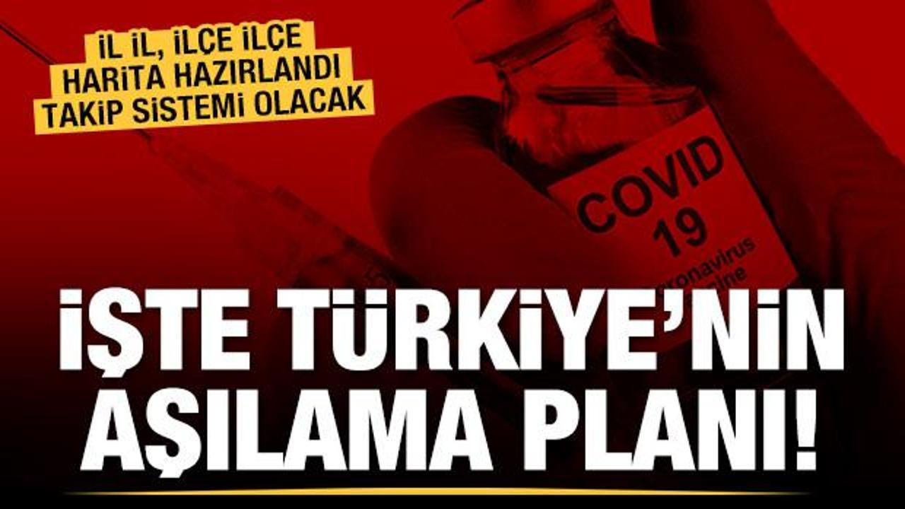 İşte T&uuml;rkiye'nin aşılama planı