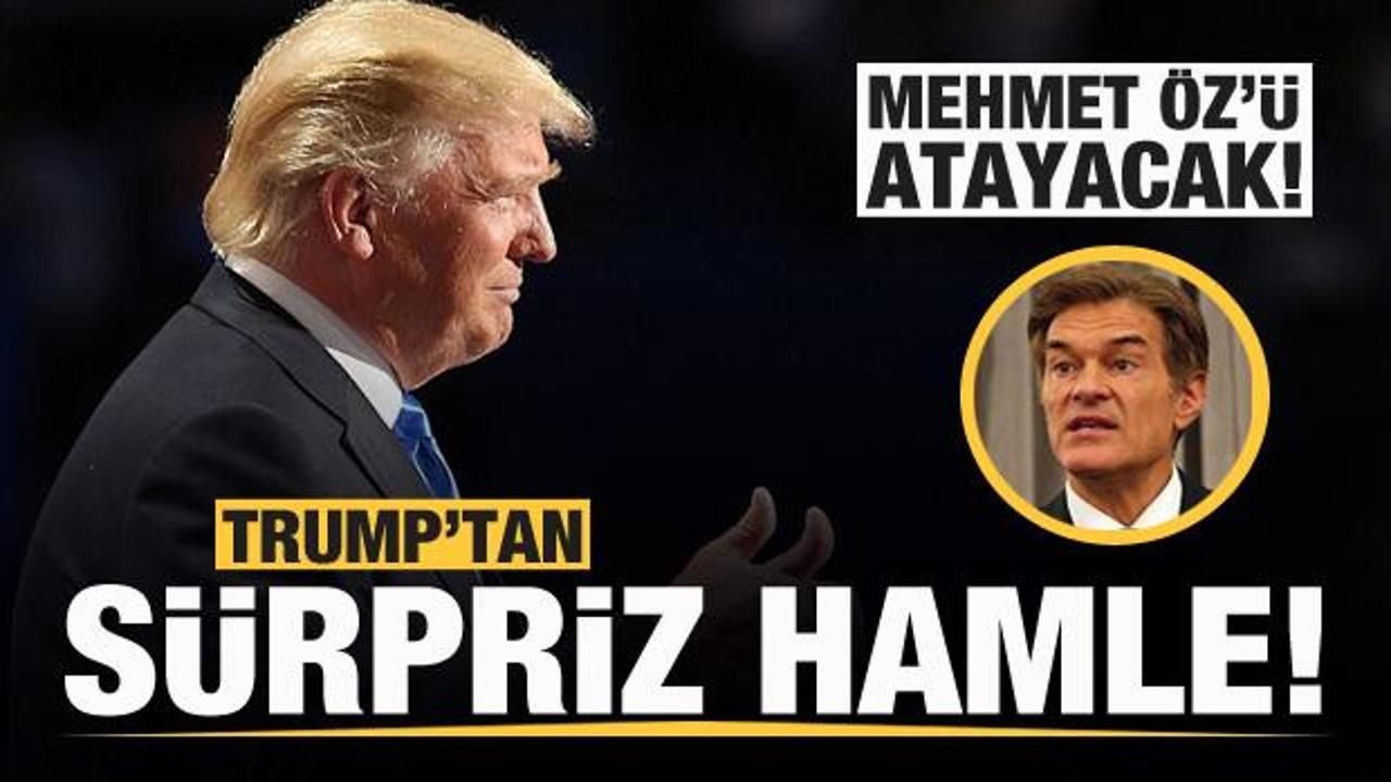 Resmen açıklandı! Trump, Doktor Mehmet Öz'ü atayacak