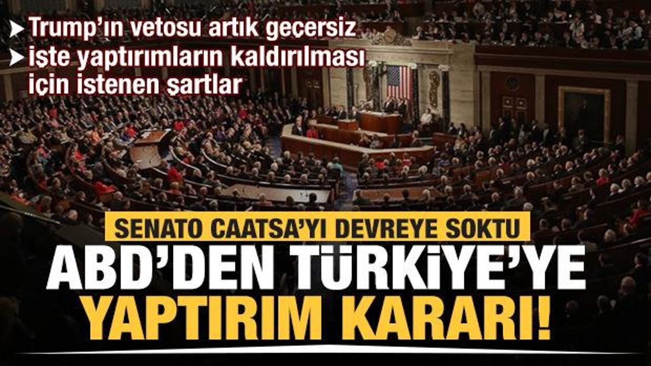 Son Dakika: ABD'den Türkiye'ye yaptırım kararı! 