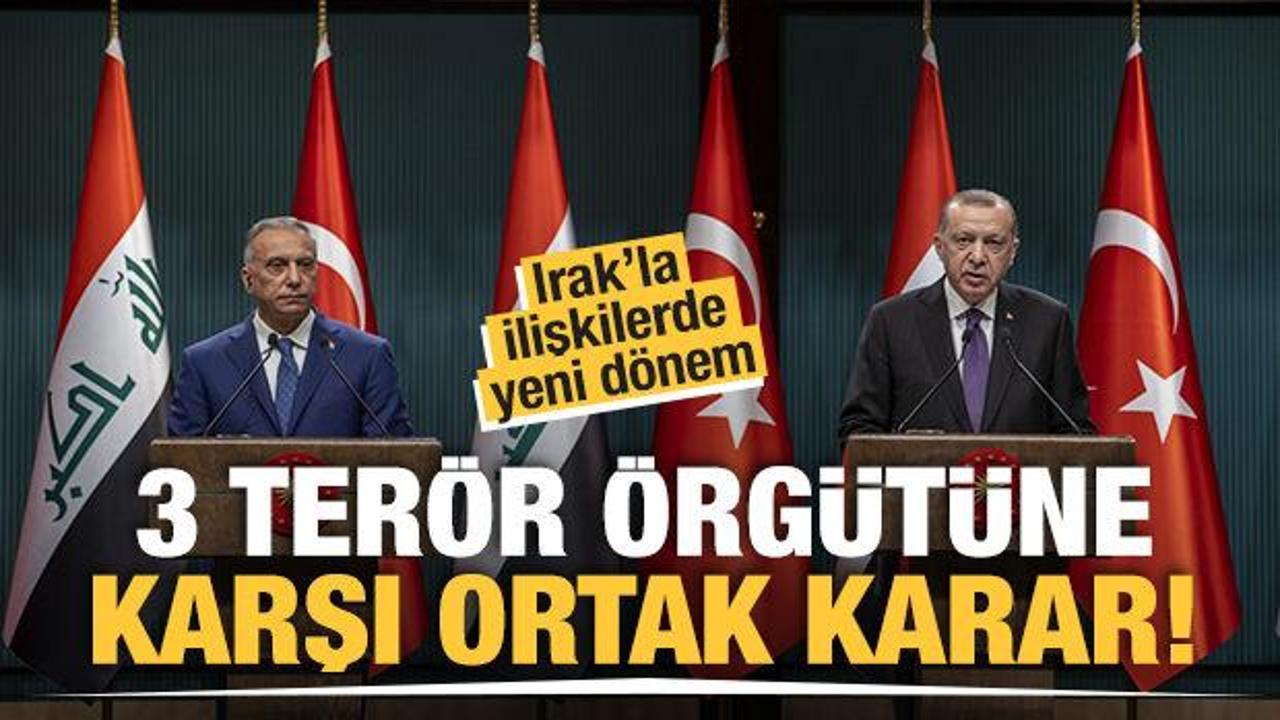 3 terör örgütüne karşı ortak karar! Başkan Erdoğan açıkladı