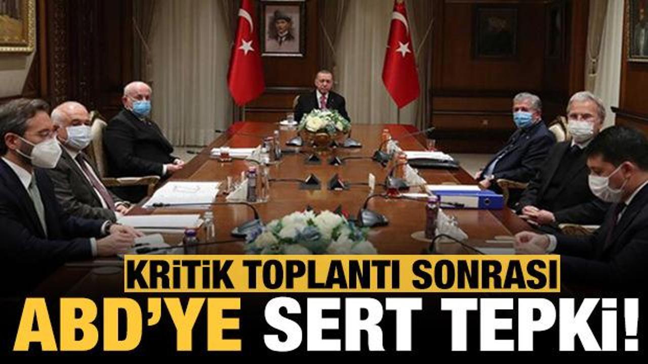 Son dakika: Kritik toplantı sonrası Türkiye'den ABD açıklaması!