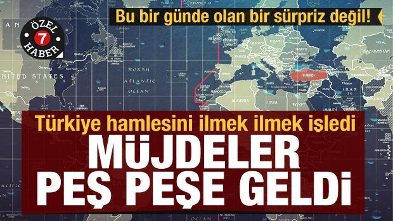 Bu bir günde olan sürpriz değil! Türkiye hamlesini ilmek ilmek işledi: Müjdeler peş peşe geldi