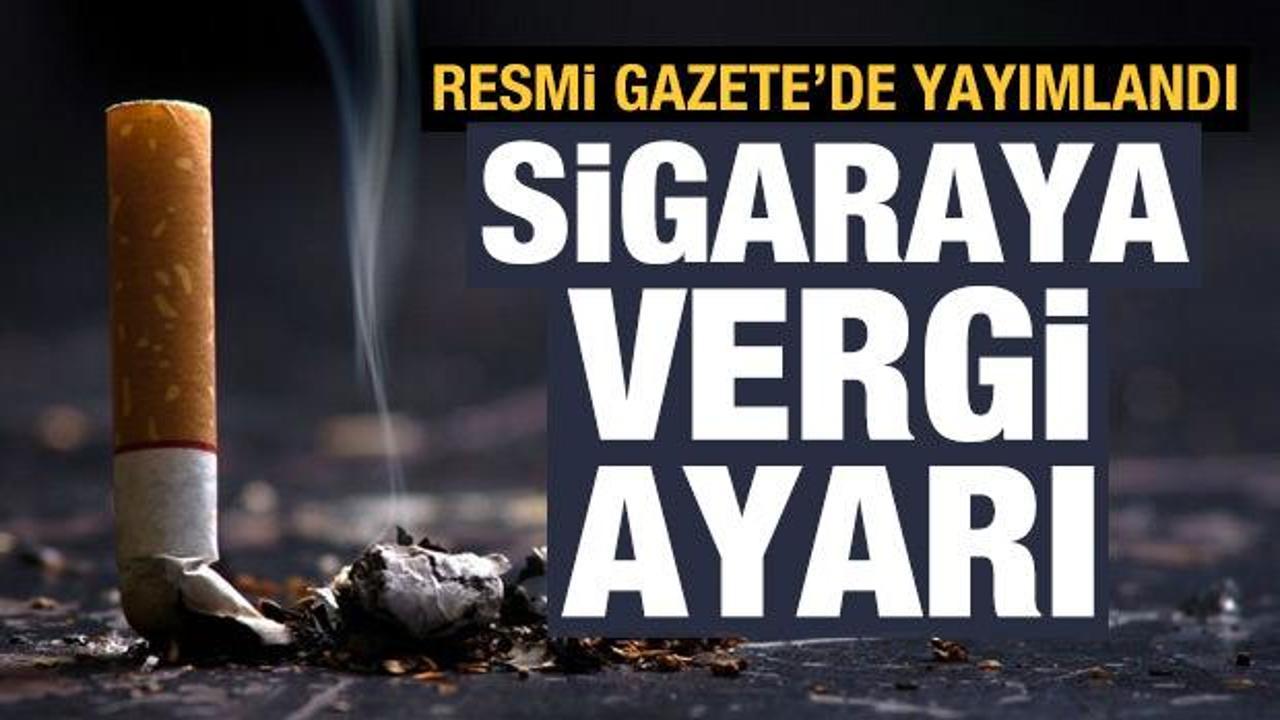 Son dakika haberi: Sigarada ÖTV düştü, maktu vergi arttı