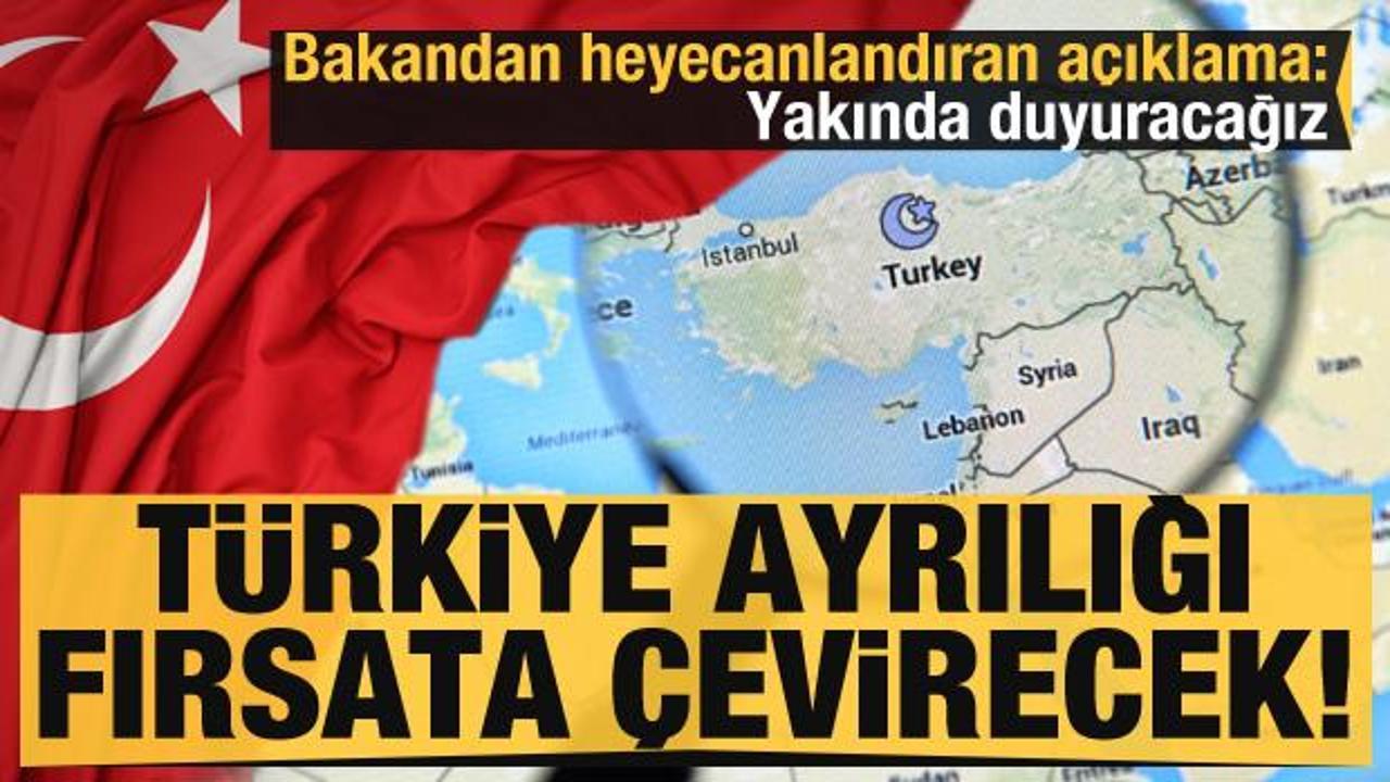Türkiye dev ayrılığı fırsata çevirecek! Bakandan heyecanlandıran mesaj: Yakında duyuracağız