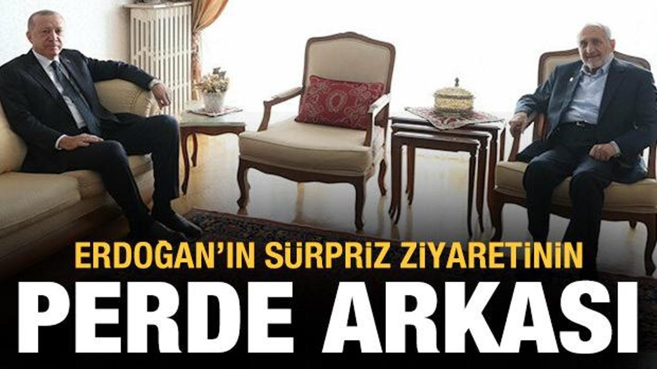 Erdoğan'ın Saadet Partisi'ne ziyaretinin perde arkası