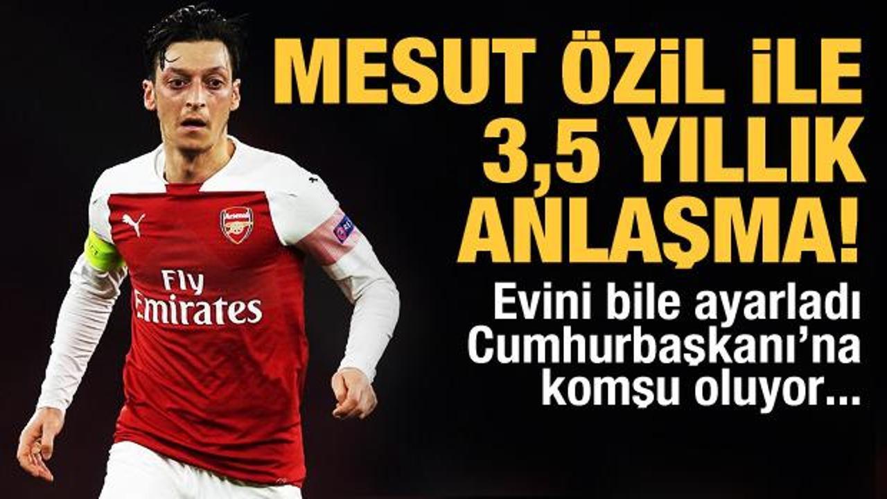 Fenerbahçe, Mesut Özil ile 3,5 yıllık anlaştı