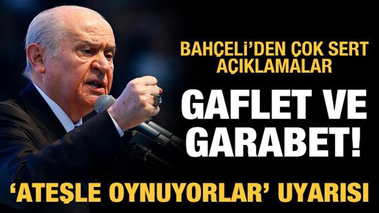 MHP lideri Bahçeli'den son dakika açıklamalar