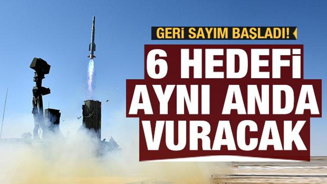 Seri üretim için geri sayım başladı! 6 hedefi aynı anda vuracak