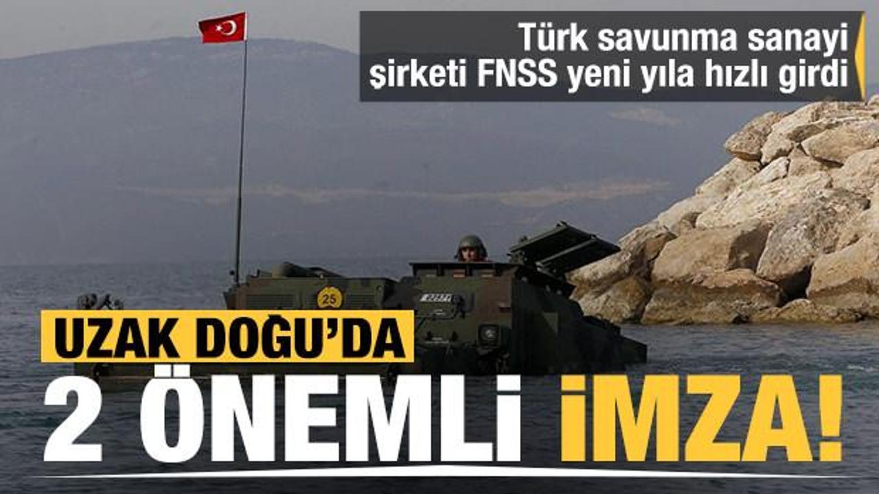 Türk savunma sanayi şirketi FNSS'den Uzak Doğu hamlesi: İki önemli sözleşme imzalandı