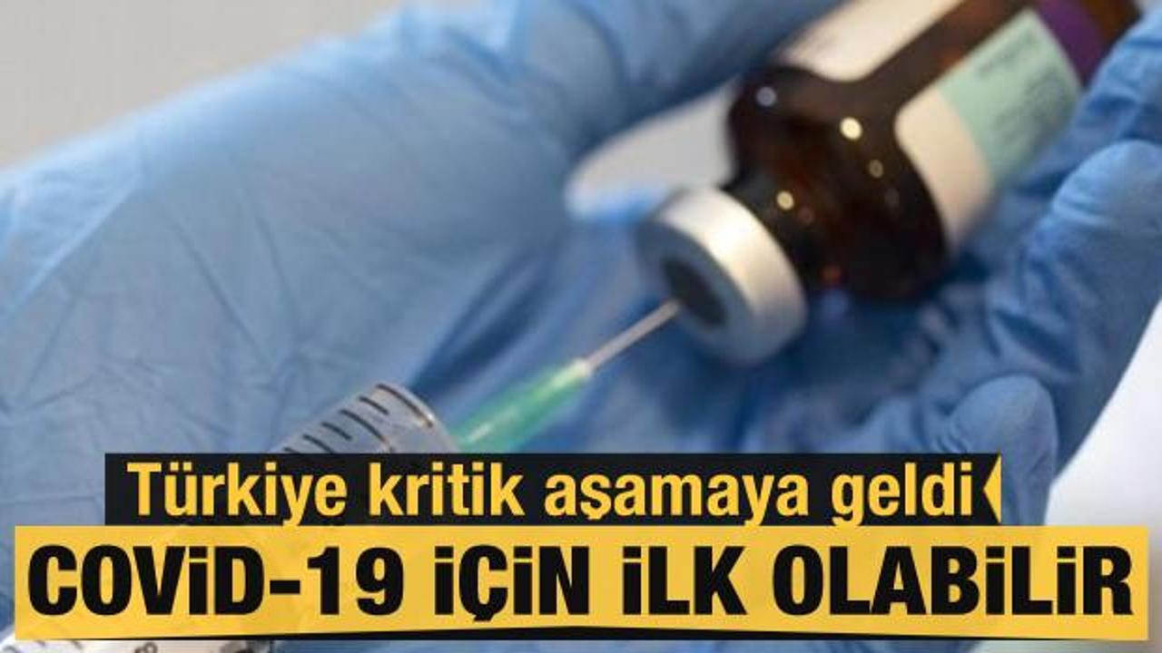 T&uuml;rkiye kritik aşamaya geldi: Covid-19 i&ccedil;in ilk olabilir