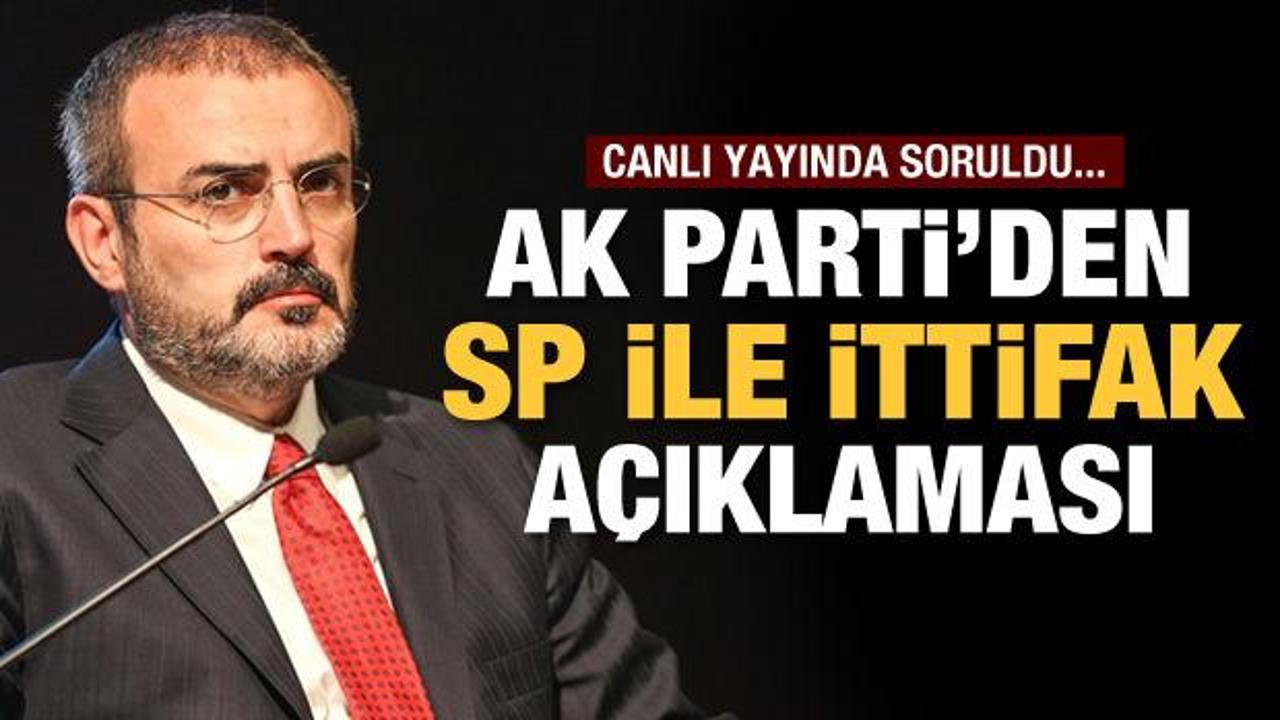 AK Parti'den  ittifak açıklaması