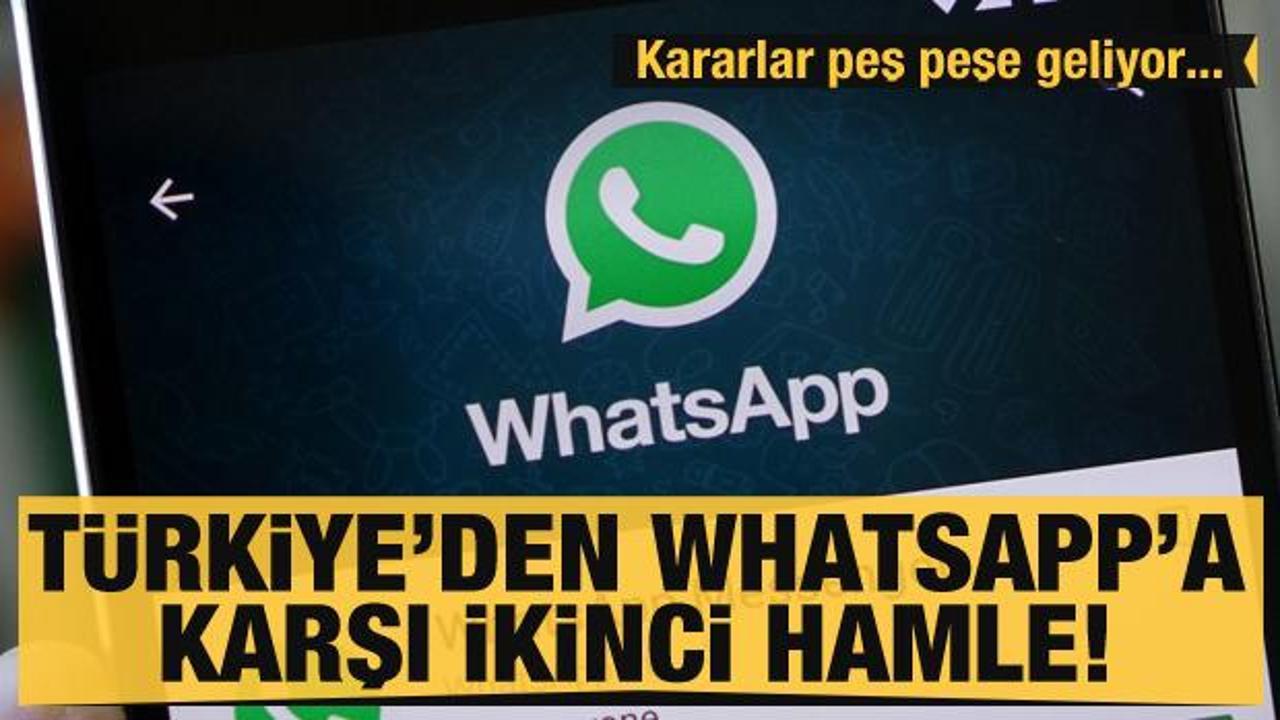 Son dakika! Türkiye'den WhatsApp'a karşı ikinci hamle!