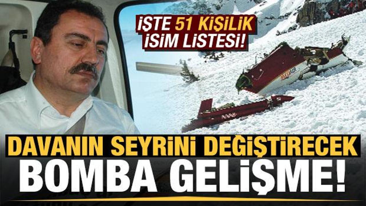 Yazıcıoğlu davasının seyrini değiştirecek bomba gelişme! İşte 51 kişilik isim listesi...