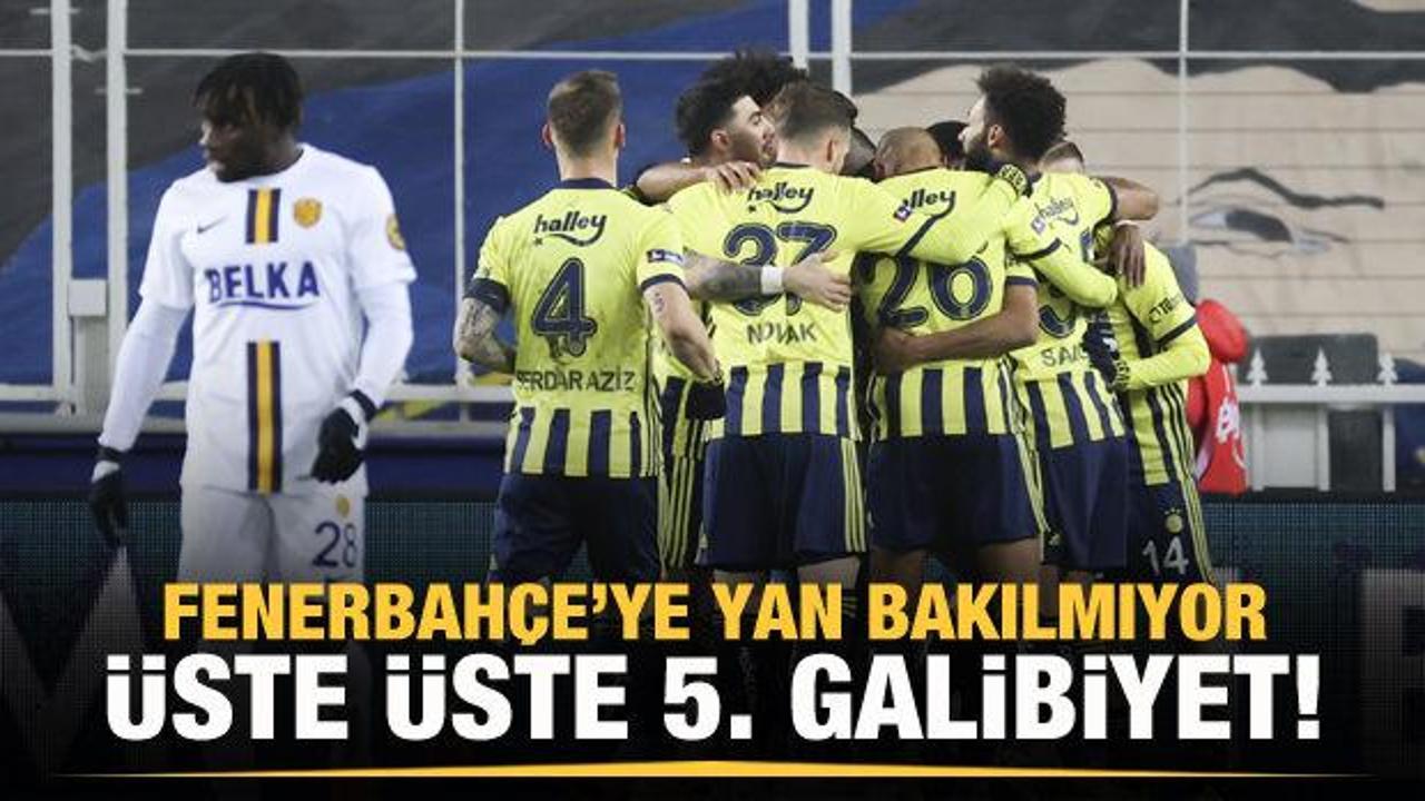 Fenerbahçe'ye yan bakılmıyor