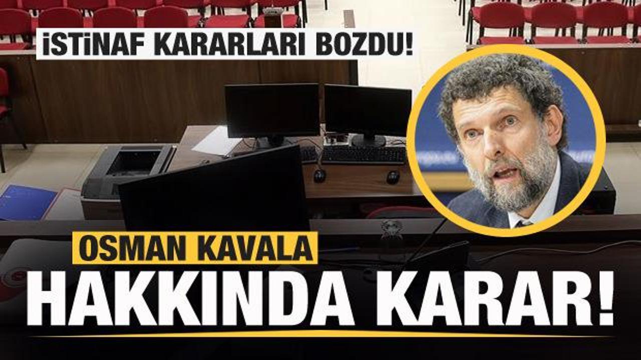  Osman Kavala hakkında son dakika kararı