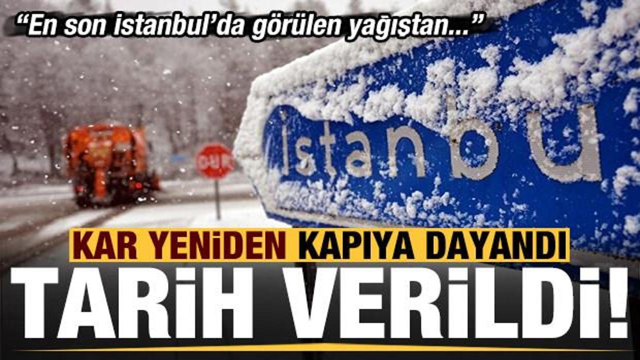 Kar yeniden kapıya dayandı, sarı kodlu uyarı! Tarih verildi, &ouml;nceki yağıştan... 