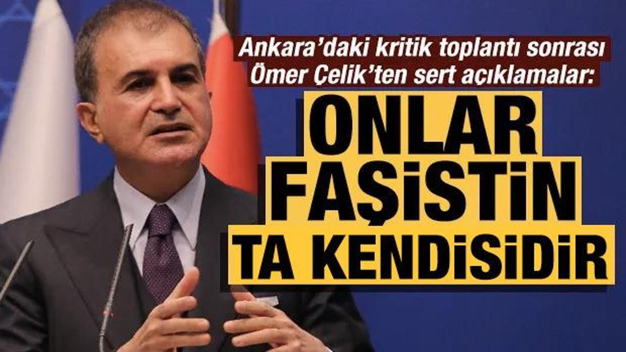 AK Parti Sözcüsü Çelik: Militan diyenler faşistin ta kendisidir!
