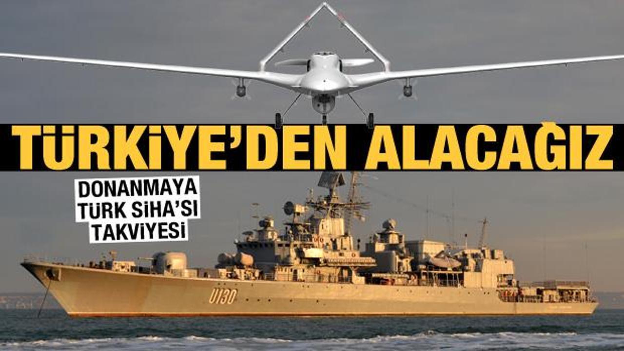 Ukrayna'dan donanmaya Türk SİHA'sı takviyesi: Türkiye'den Bayraktar TB2 alacağız