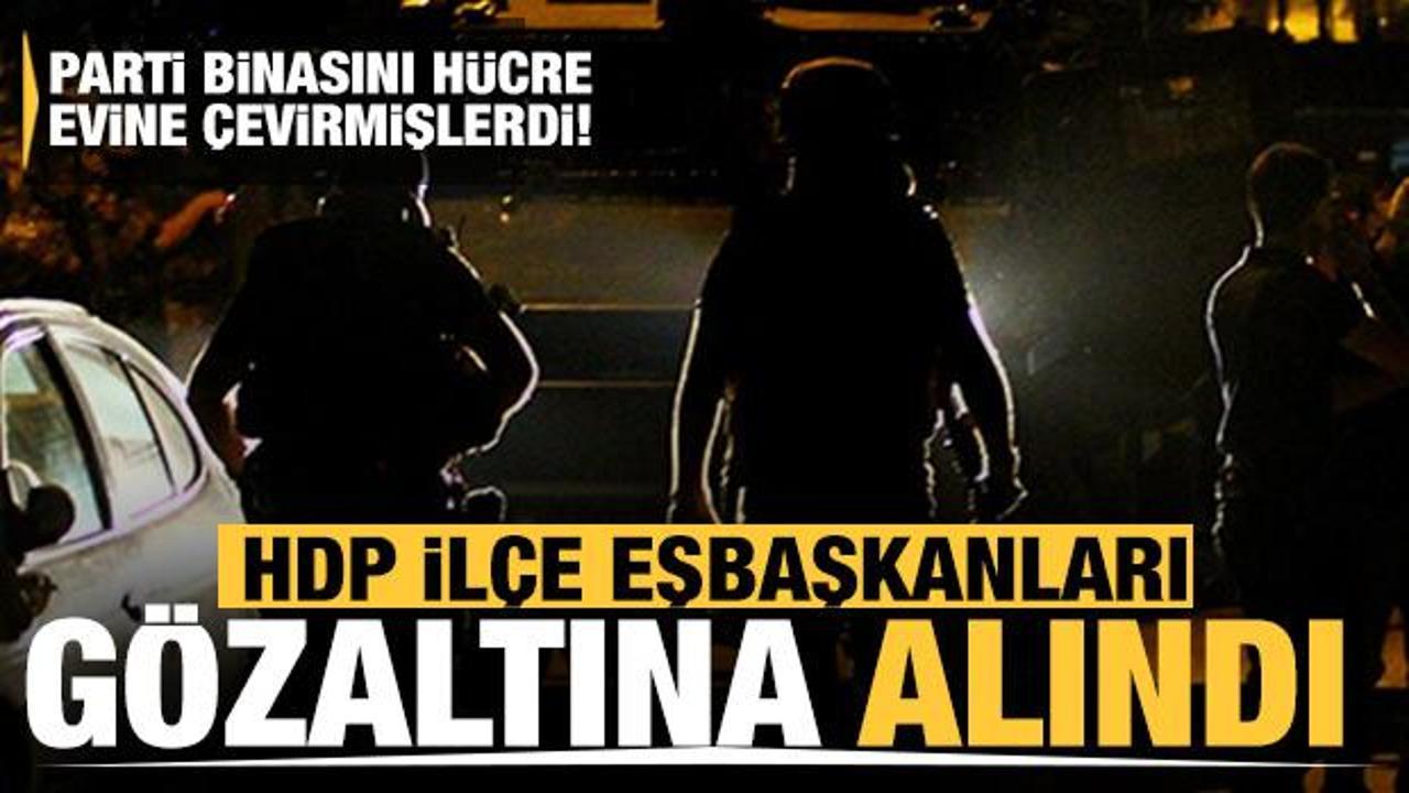 HDP Esenyurt İl&ccedil;e Eşbaşkanları g&ouml;zaltına alındı