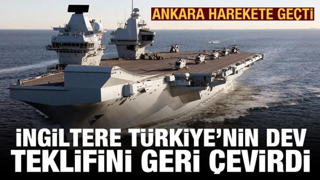İngiltere, Türkiye'nin uçak gemisi talebini reddetti! Yerli ve millisini yapma kararı