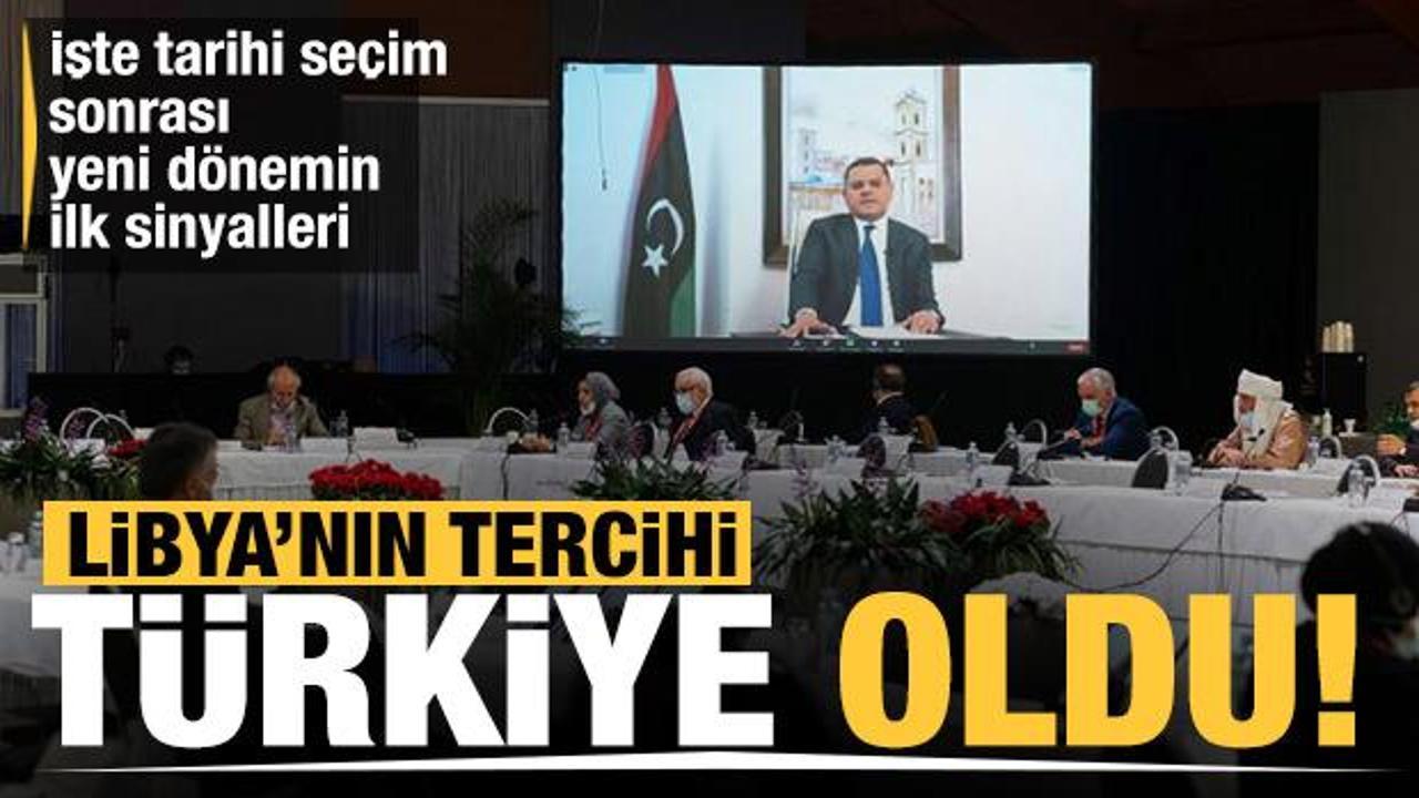 Libya'nın yeni başbakanı Türkiye'yi tercih etti