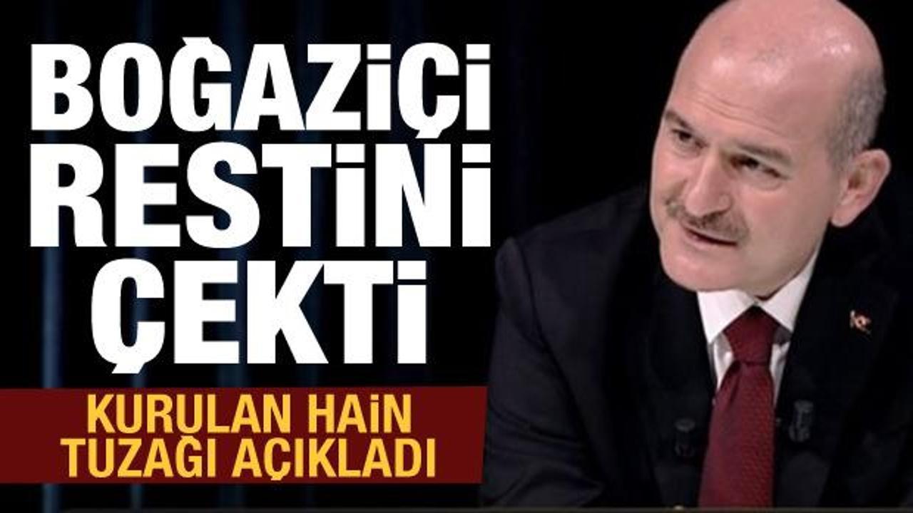 Son dakika: Bakan Soylu Boğaziçi restini çekti! Kurulan hain tuzağı açıkladı