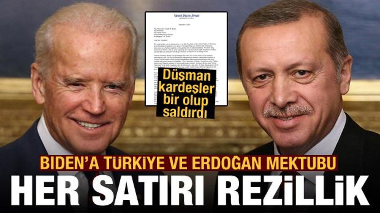 ABD'de 54 senatör Biden'a mektup yazıp Türkiye'yi kötüledi