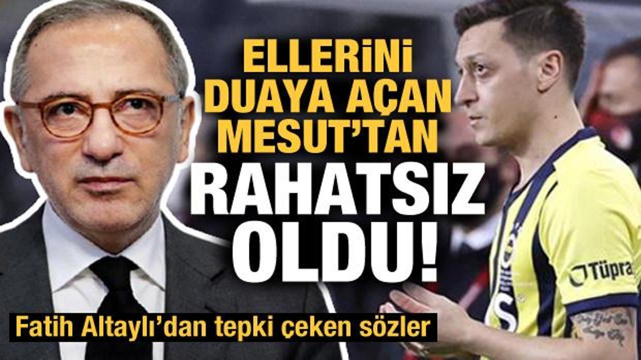 Altaylı'dan tepki çeken açıklama: Mesut Özil Fenerbahçe Camii’ne imam mı oldu?