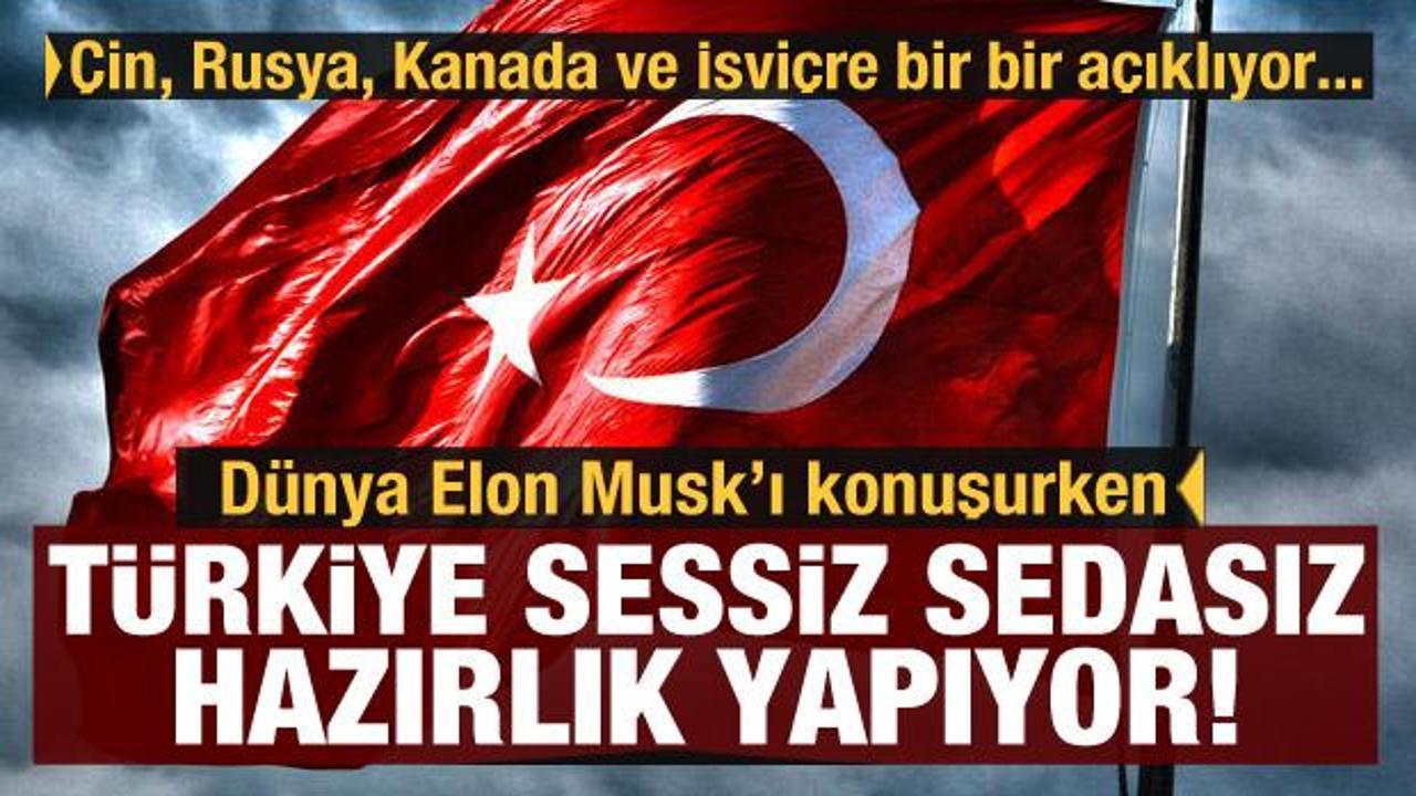 D&uuml;nya Elon Musk'ı konuşurken T&uuml;rkiye sessizce hazırlık yapıyor! &Uuml;lkeler peş peşe a&ccedil;ıklıyor...
