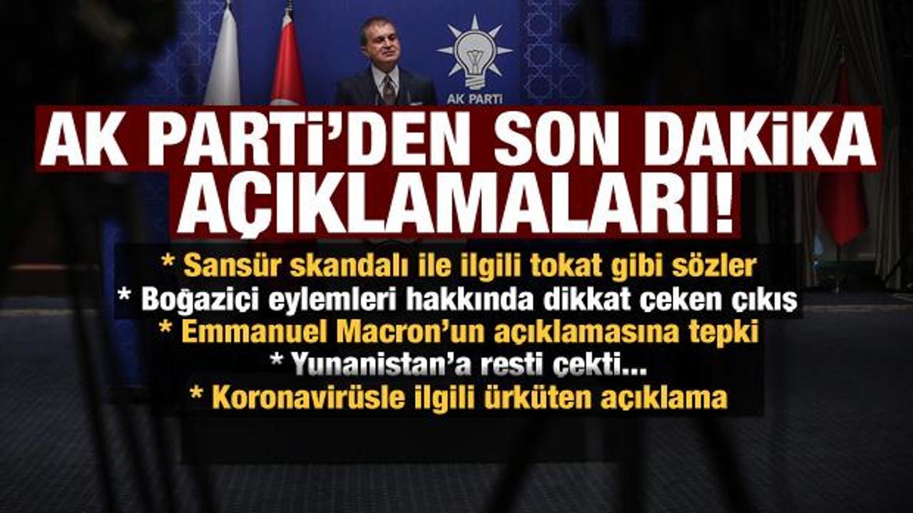 Kritik toplantı sonrası Ömer Çelik'ten önemli açıklamalar!