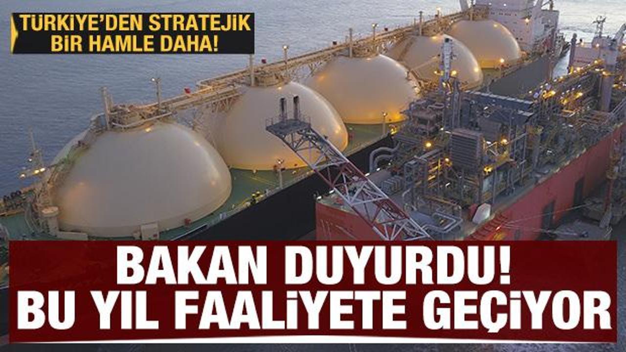 Türkiye'den önemli doğal gaz hamlesi! Üçüncüsü bu yıl faaliyete geçiyor