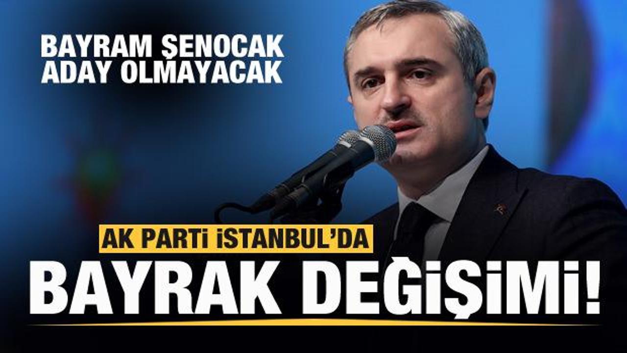 AK Parti İstanbul'da bayrak değişimi! Şenocak aday olmayacağını açıkladı