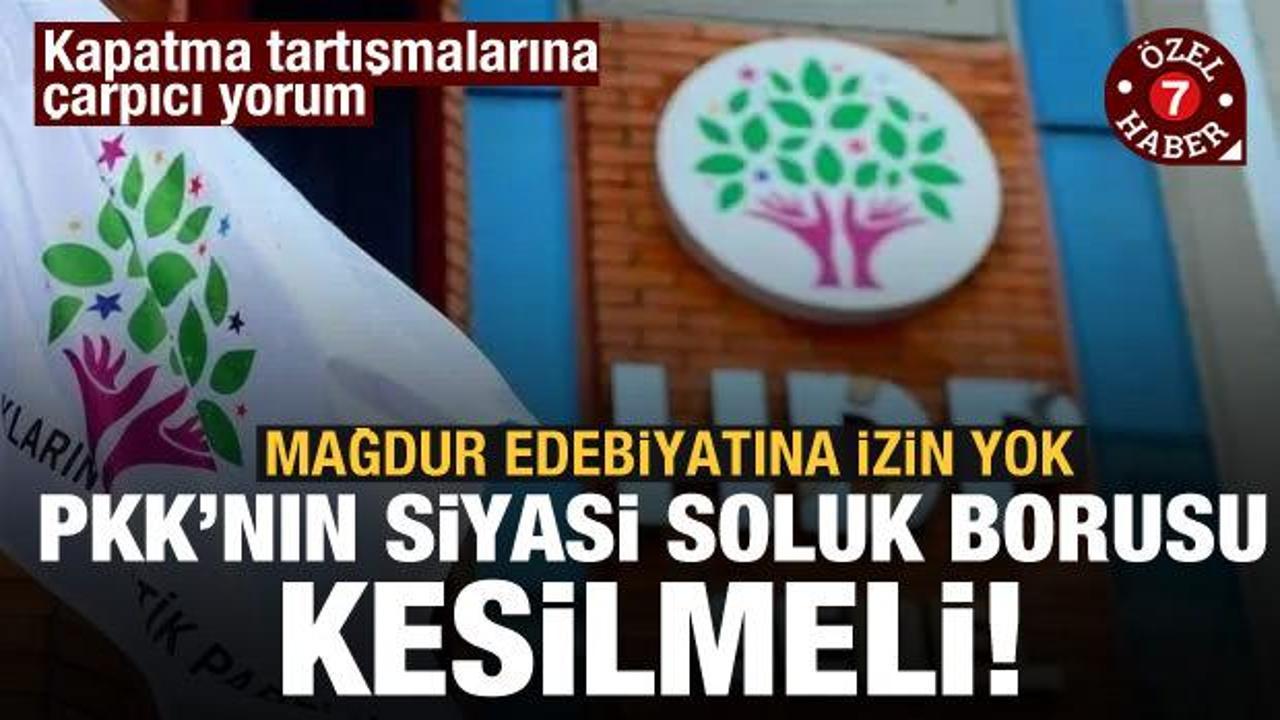 HDP'nin kapatılması tartışması: Mağduriyet edebiyatına izin verilmemeli!